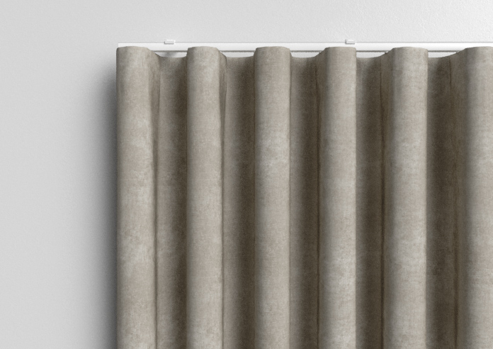 Florence Faux Suede, Taupe Brown - Made to Measure Curtains - Image 14